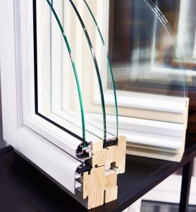 triple glazed glass